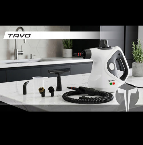 Myjka Parowa Mop Czyścik Parowy 5 Bar 1600W Do Tapicerki Okien Domu Podłóg